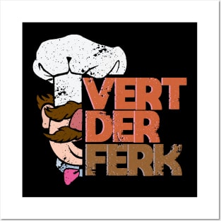 the swedish chef II Vert der fer II Posters and Art